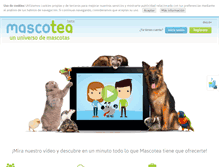 Tablet Screenshot of mascotea.net